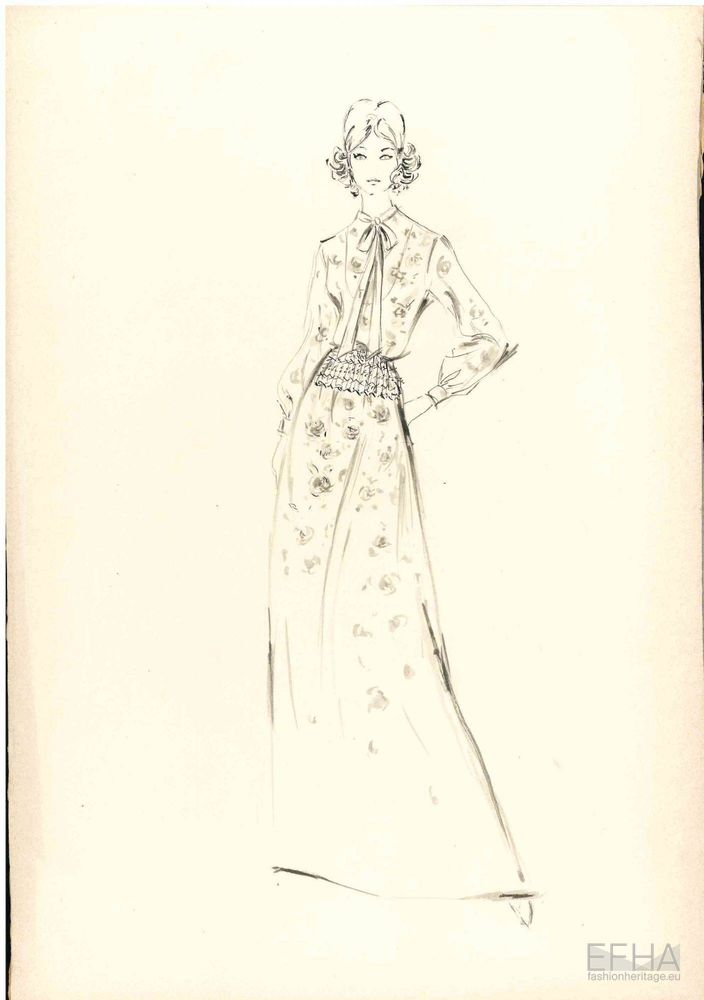 Design Sketch, Blouson style