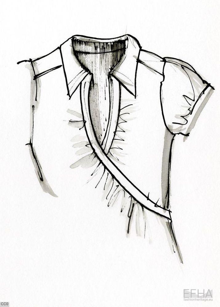 surplice neckline